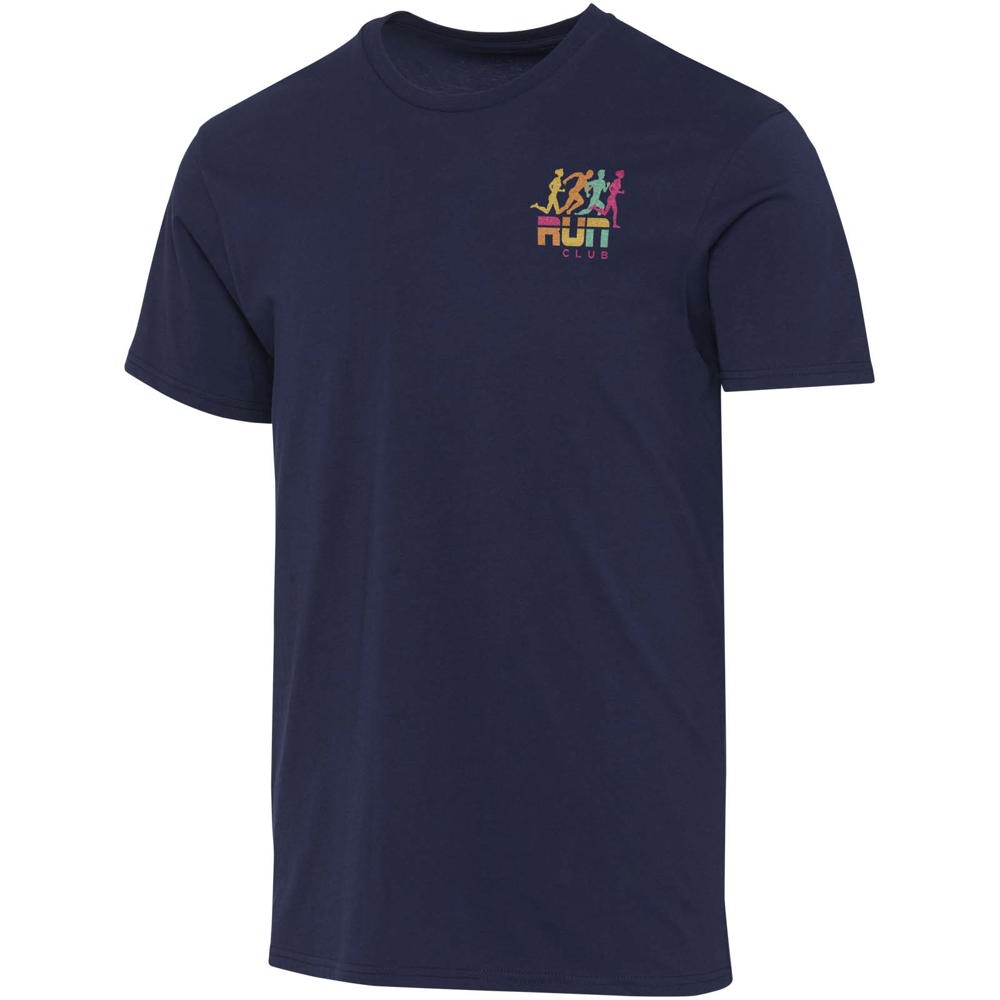 Azurite 160 g/m² unisex OCS organisch T-shirt met korte mouwen
