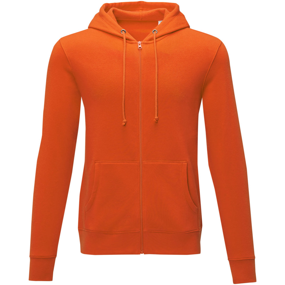 Charon 240 g/m² heren hoodie met ritssluiting