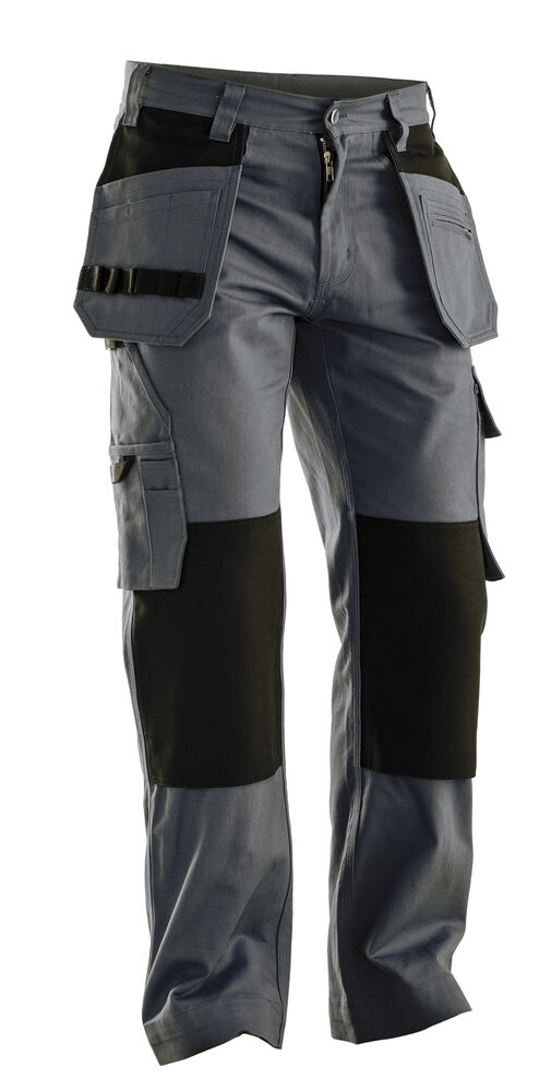 Jobman - 2312 Trousers Cotton HP - Donkergrijs/Zwart