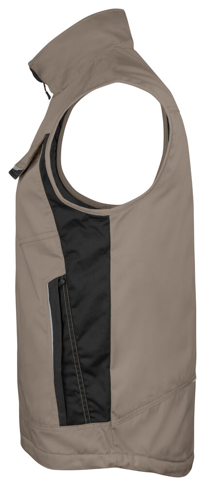 Jobman - 7517 Service Vest Lined Khaki XS