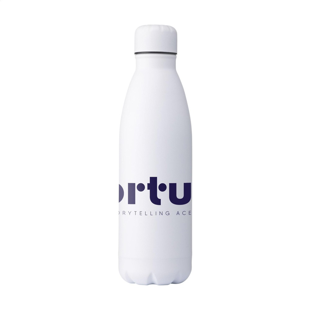 Topflask Premium RCS Recycled Steel 500 ml drinkfles - Wit