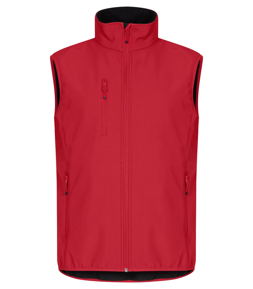 Clique - Classic Softshell Vest - rood