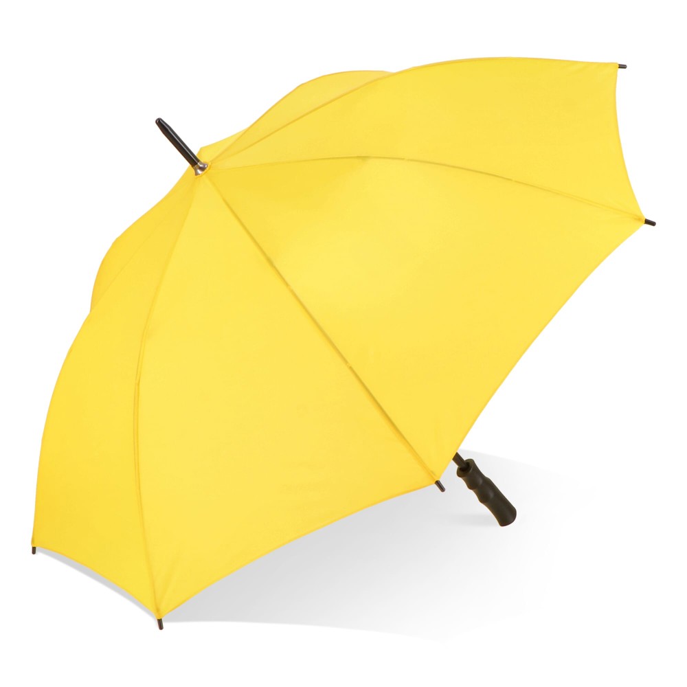 Bosco 190T Polyester 23" Stok paraplu Auto open - geel