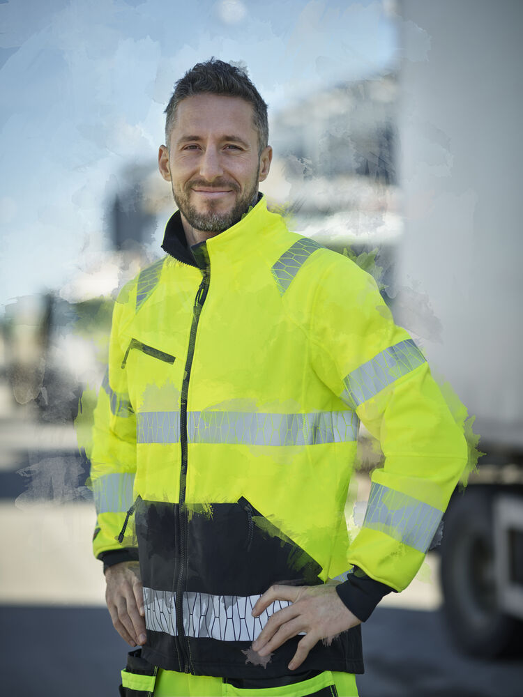 Jobman - 1190 Hi-Vis Windblocker Jacket