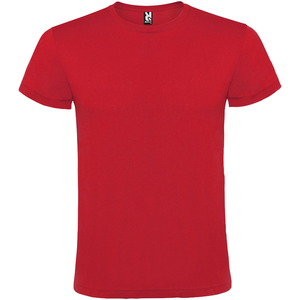 Atomic 150 g/m² unisex T-shirt met korte mouwen - rood