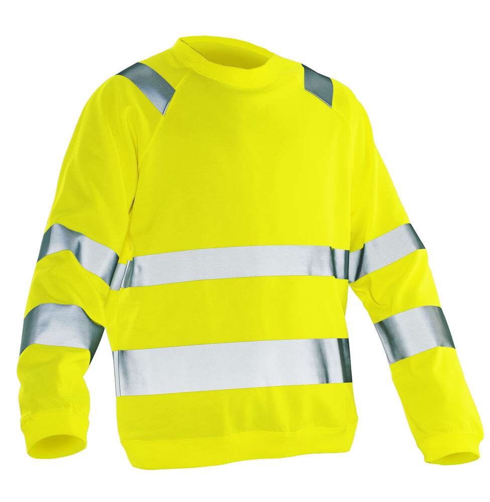 Jobman - 1150 Hi-Vis Sweatshirt Geel 4XL