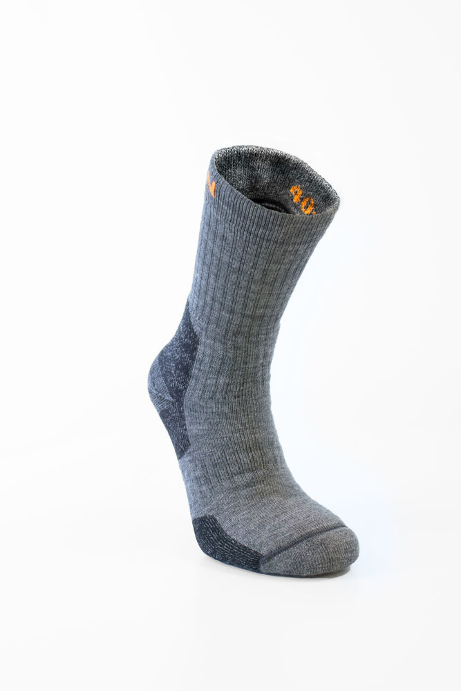 Jobman - 9598 Merino Sock Heavy Donkergrijs/Zwart 37