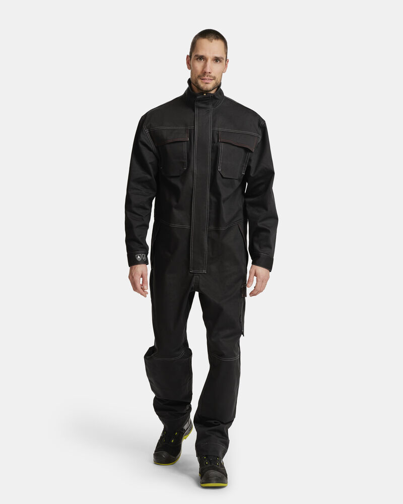 Jobman - 4037 Overall Flame Retardant zwart XS