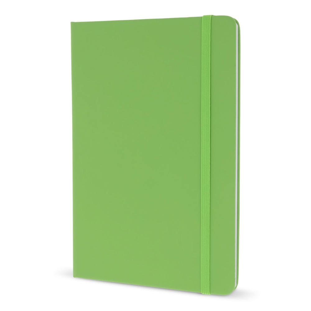 A5-notitieboek van PU - lichtgroen