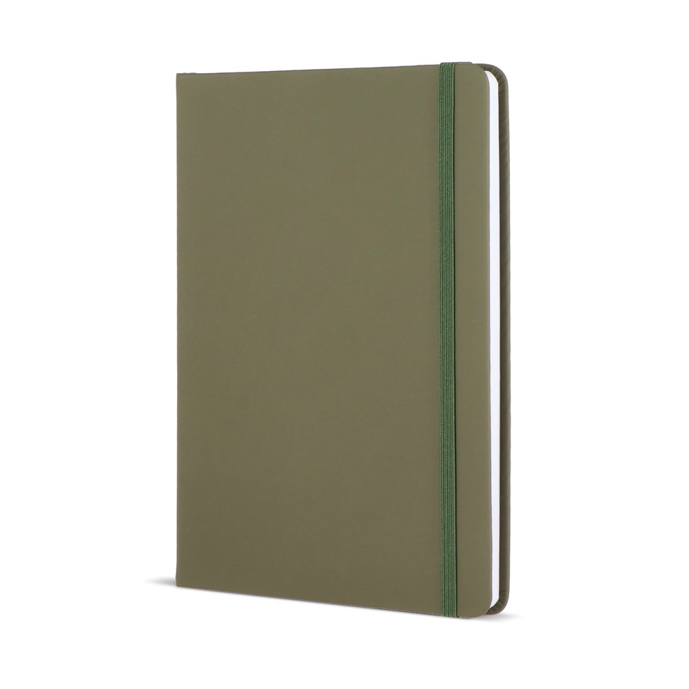 A5-notitieboek van PU - Dried Green