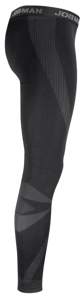 Jobman - 2580 Next To Skin Pants Donkergrijs/Zwart S
