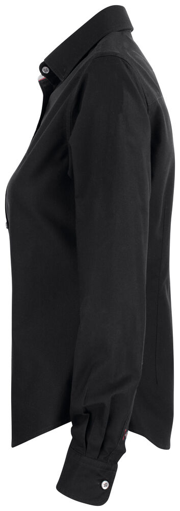 Cutter & Buck - Belfair Oxford Shirt Dames Zwart XXL
