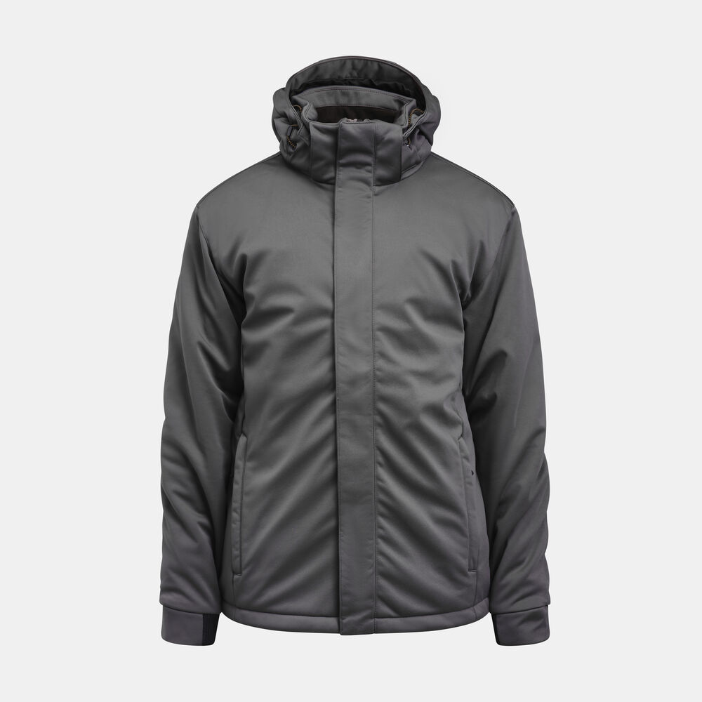 Jobman - 1040 Winter Jacket Softshell - Donkergrijs