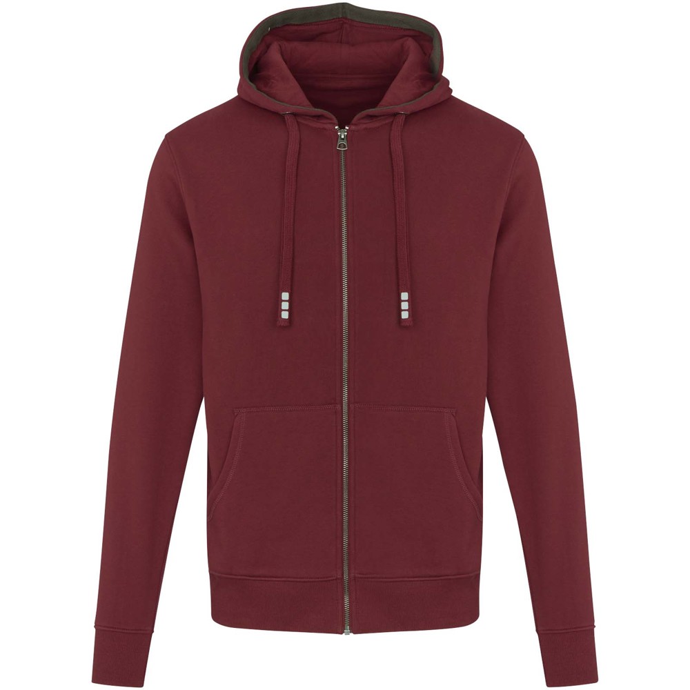 Arora 300 g/m² unisex hoodie met ritssluiting