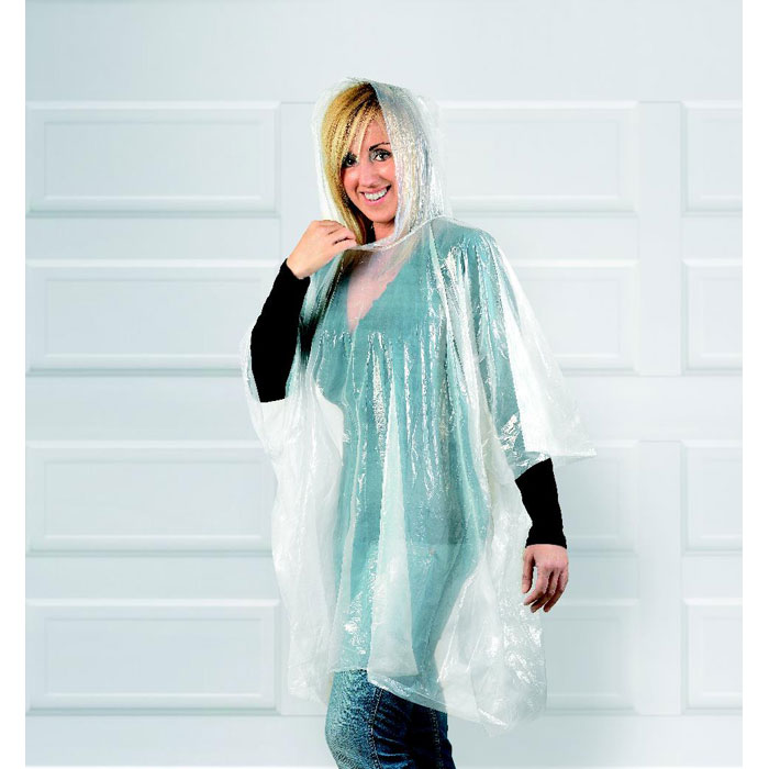 NIMBUS - Poncho in kunststof bal