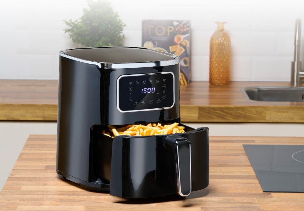 ALPINA Air Fryer 4.5L 1450W Digital- Zwart