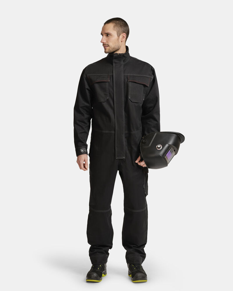 Jobman - 4037 Overall Flame Retardant zwart XS