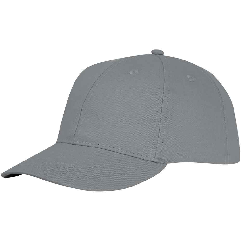 Ares 175 g/m² 6 panel cap - Grijs