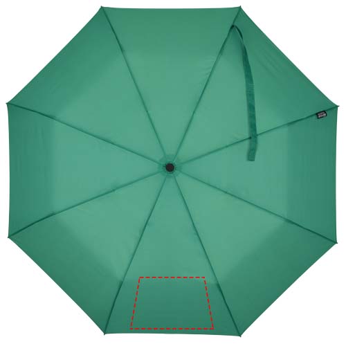 Agnes 21" opvouwbare paraplu met automatische opening van RPET
