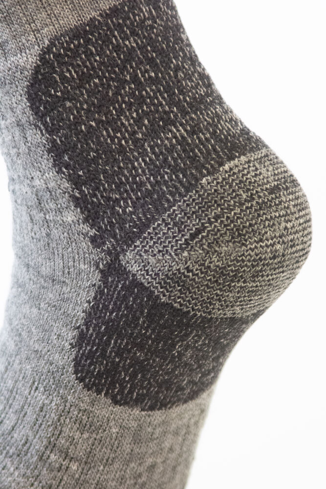 Jobman - 9598 Merino Sock Heavy Donkergrijs/Zwart 37