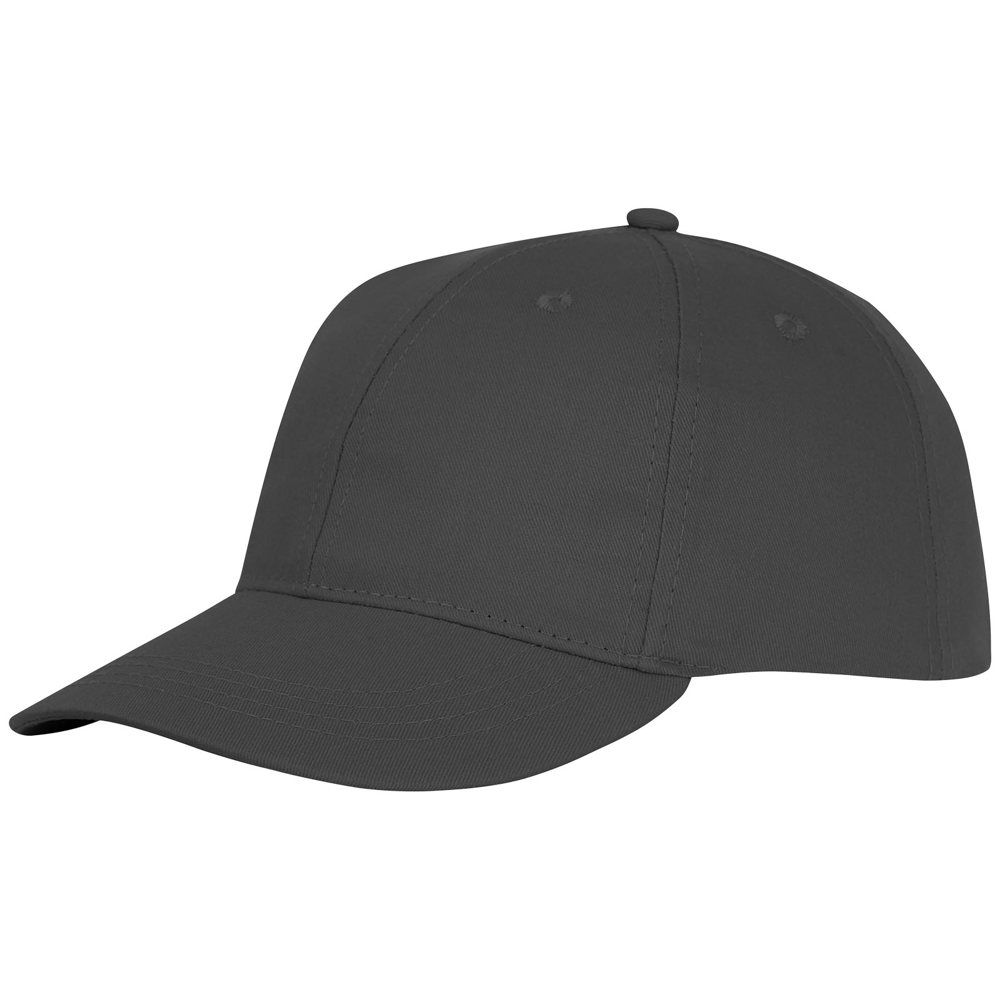 Ares 175 g/m² 6 panel cap - Stormgrijs