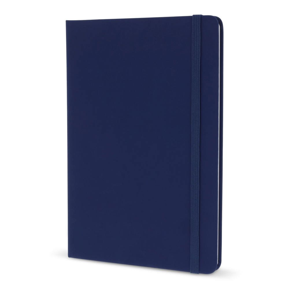 A5-notitieboek van PU - donkerblauw