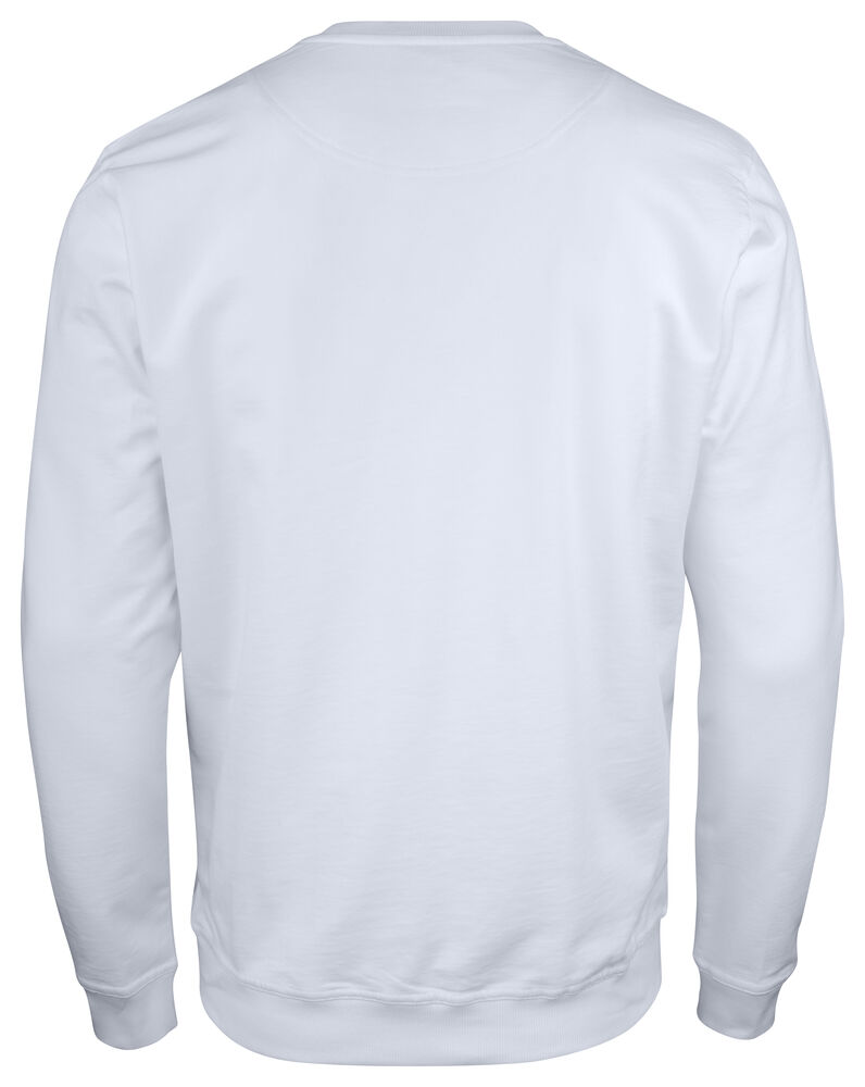 Jobman - 5120 Roundneck Sweatshirt Wit XS