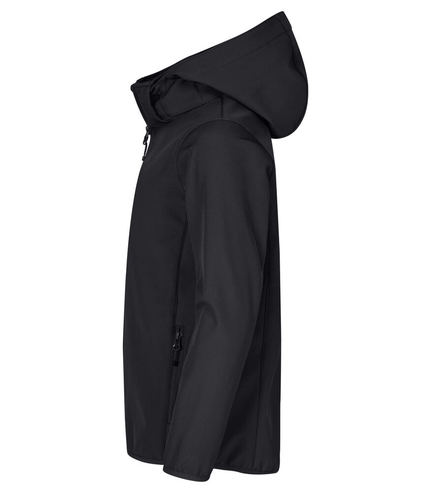 Clique - Classic Softshell Jacket Junior Zwart 120