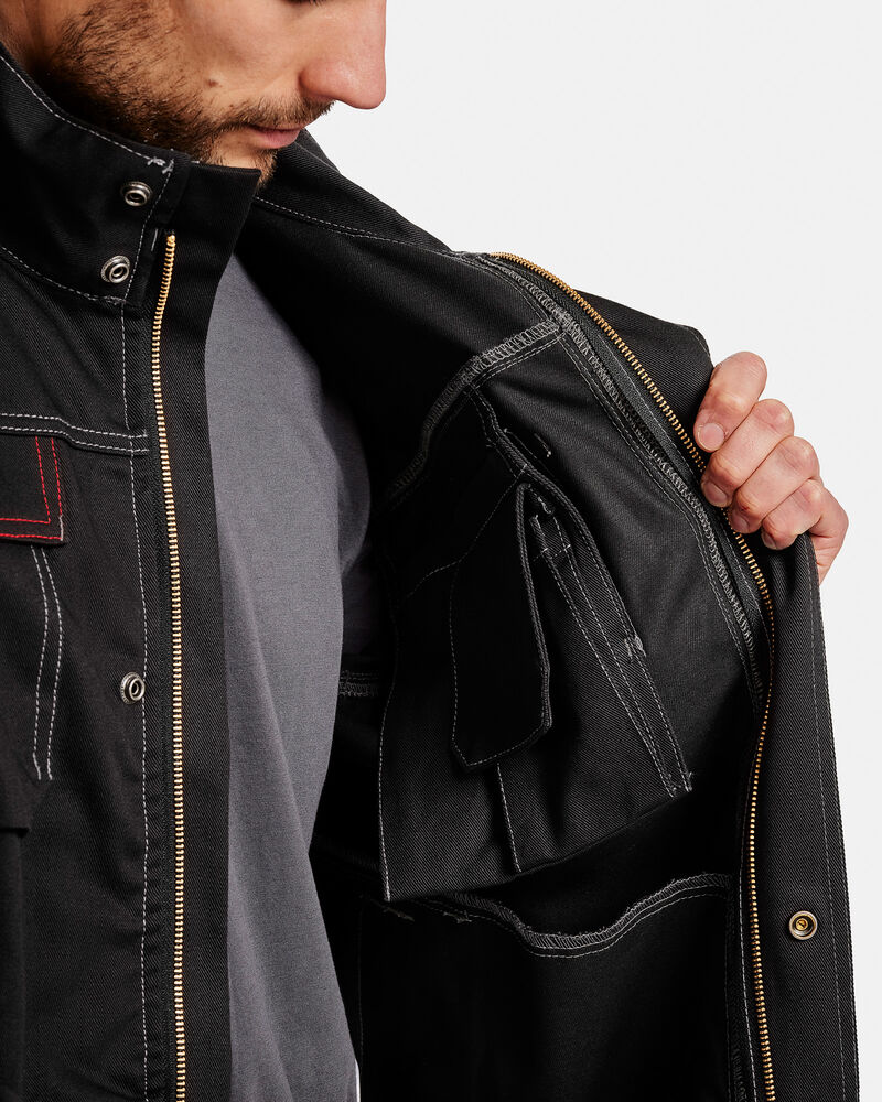 Jobman - 4037 Overall Flame Retardant zwart XS