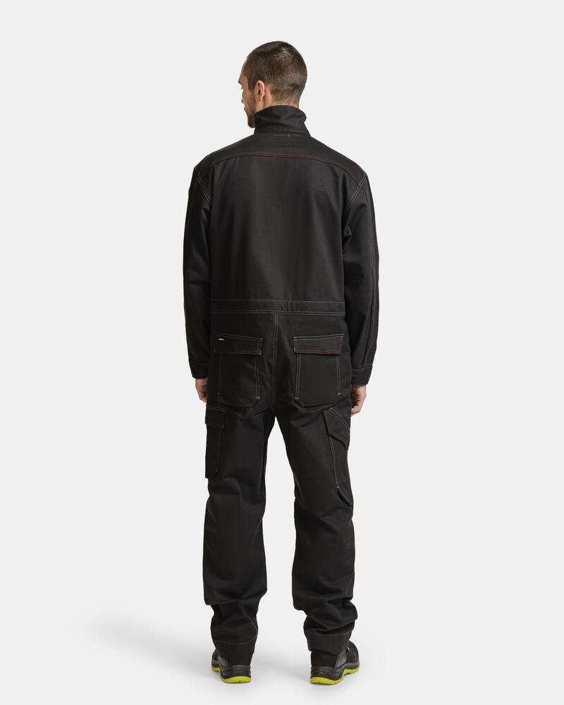 Jobman - 4037 Overall Flame Retardant zwart XS