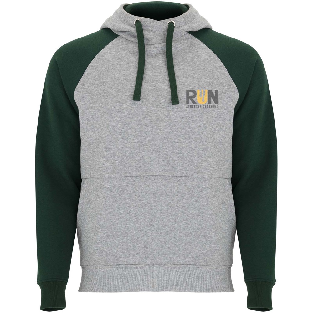 Badet 280 g/m² unisex tweekleurige hoodie