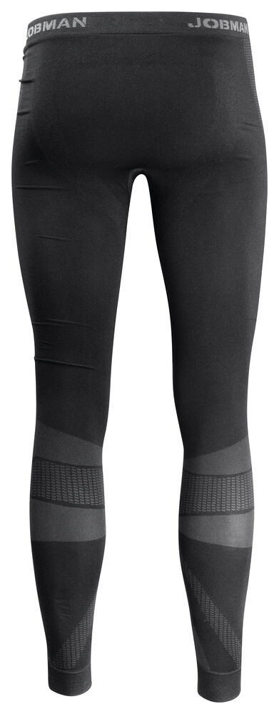 Jobman - 2580 Next To Skin Pants Donkergrijs/Zwart S