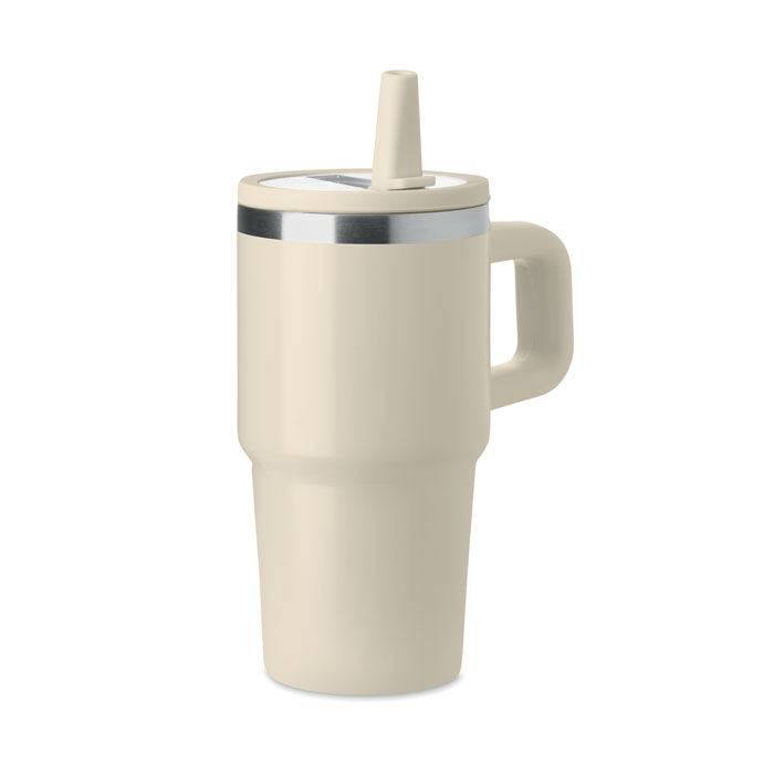 ALAND - Dubbelwandige beker 500ml - Beige