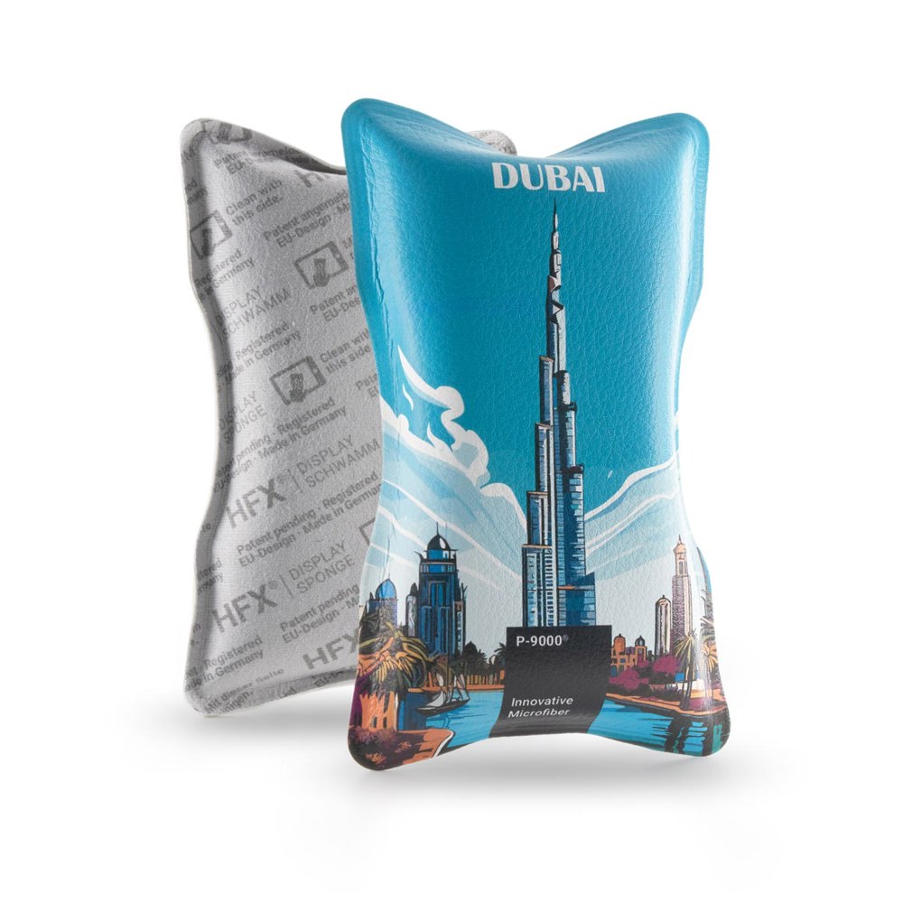 HFX® displayspons color met individueel papieren banderol, all-inclusive-pakket