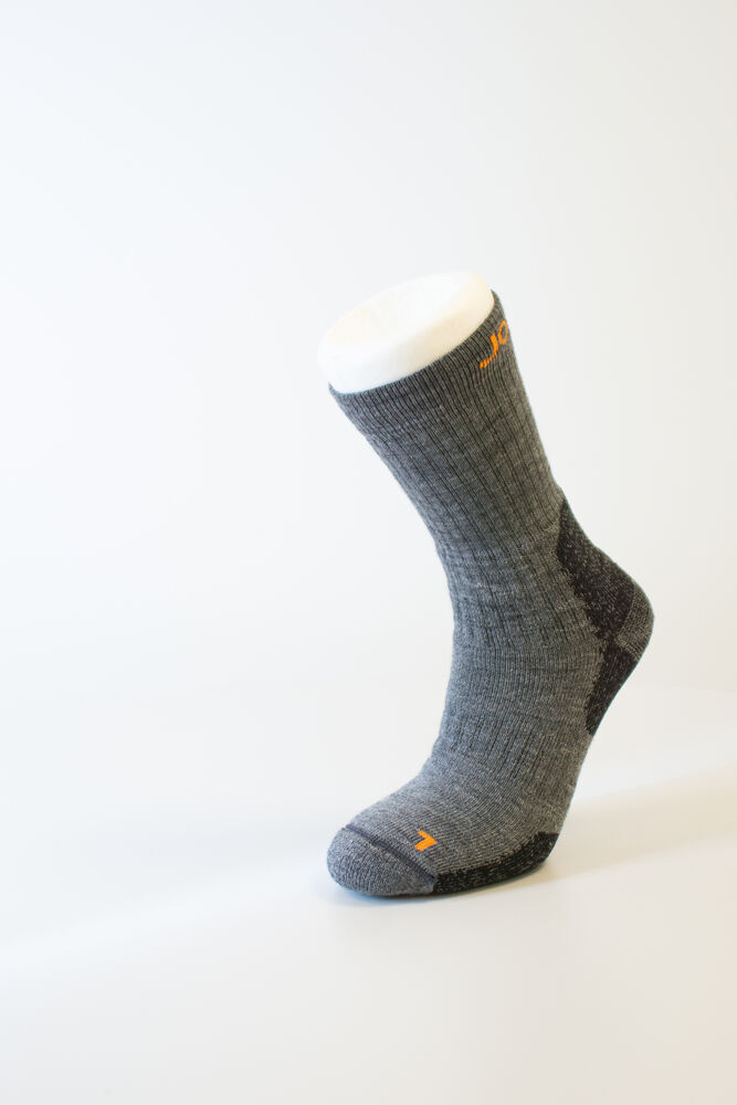 Jobman - 9598 Merino Sock Heavy Donkergrijs/Zwart 37