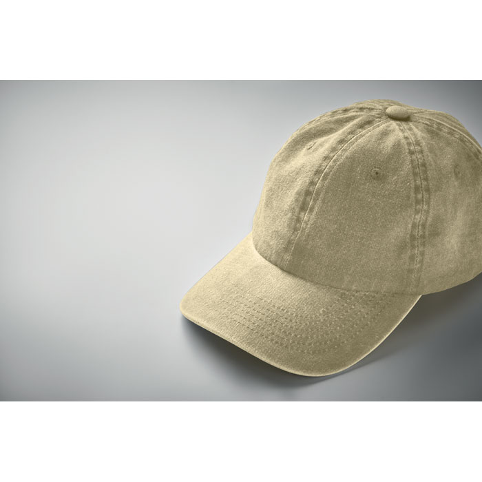 BEAU - 6 panelen baseballcap 265gr/m²