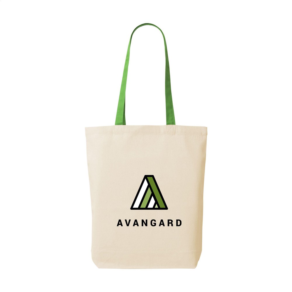Canvas Shoppy Colour (220 g/m²) tas - lime (± PMS 361)