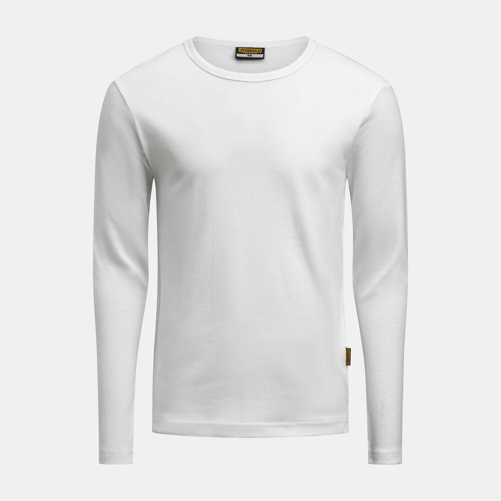 Jobman - 5230 Longsleeve T-shirt Wit XS
