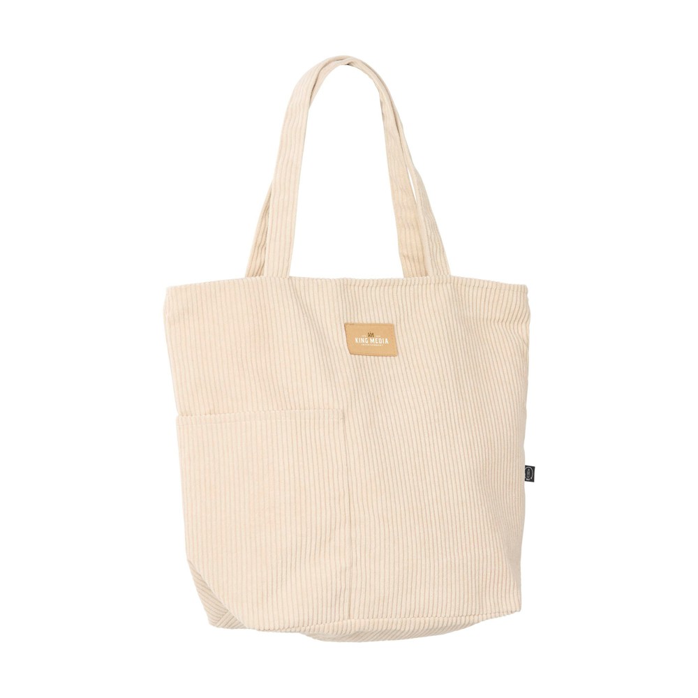 Alfie GRS Recycled Big Bag (450 g/m²) tas - Beige