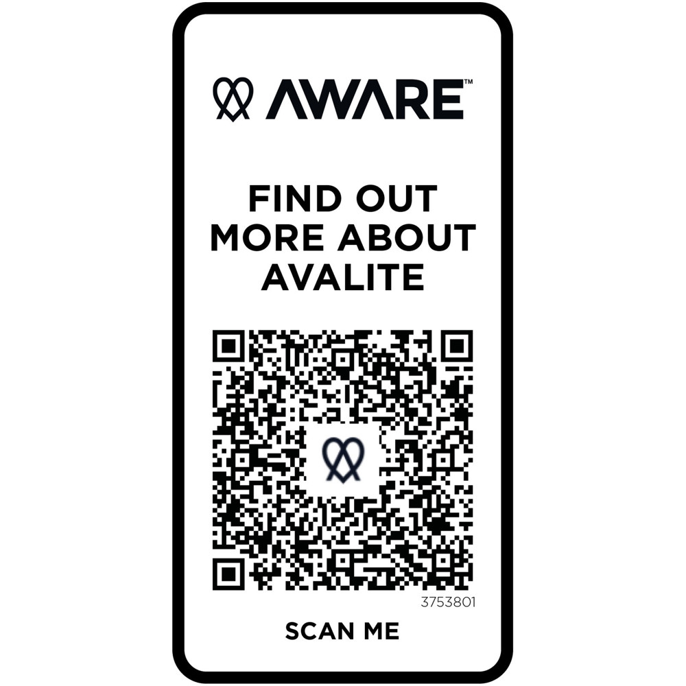 Avalite 160 g/m² unisex Aware™ gerecycled T-shirt met korte mouwen