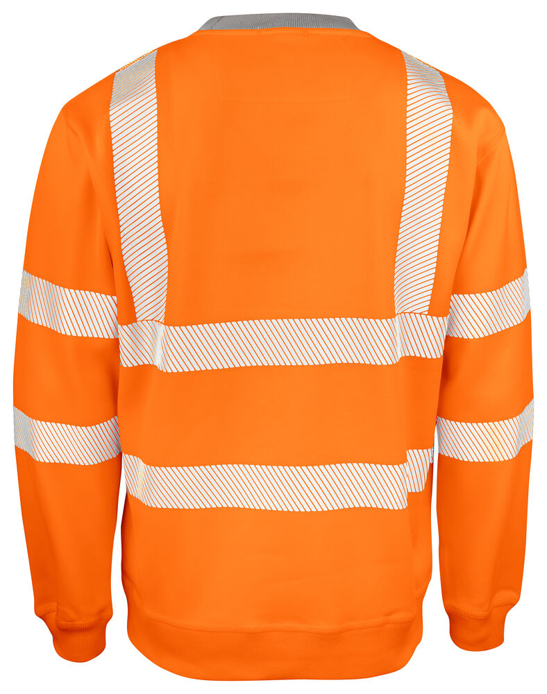 Jobman - 5123 Hi-Vis Sweatshirt Oranje 3XL
