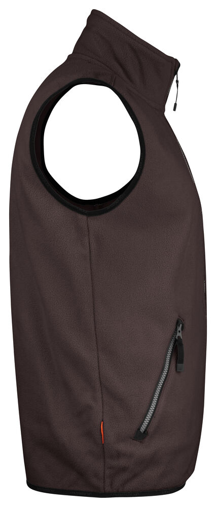 Jobman - 7501 Fleece Vest Bruin 4XL
