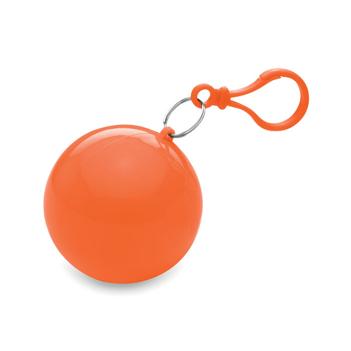 NIMBUS - Poncho in kunststof bal - oranje