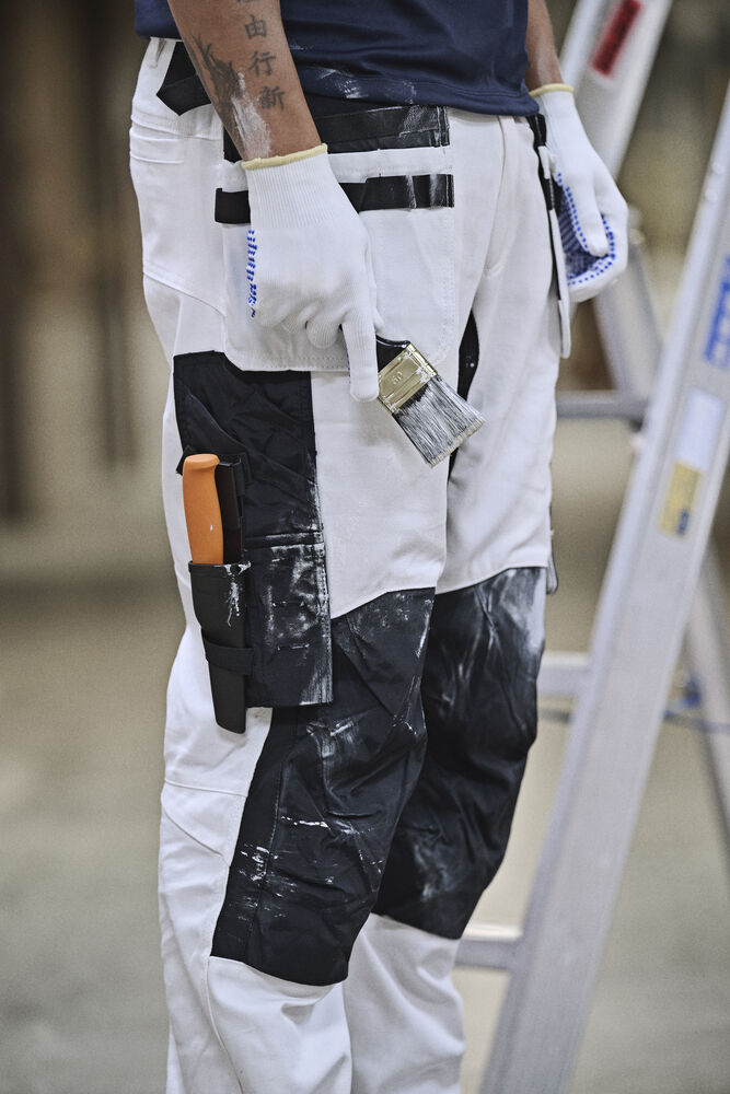 Jobman - 2129 Painters' Trousers HP Wit/Zwart 146