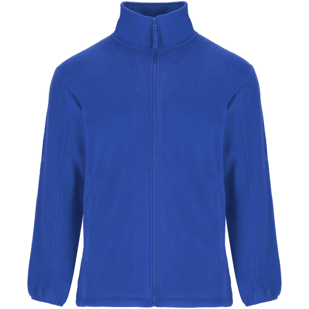 Artic fleece kinderjack met volledige rits - Koningsblauw