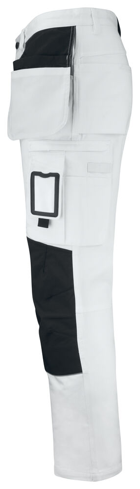 Jobman - 2129 Painters' Trousers HP Wit/Zwart 146