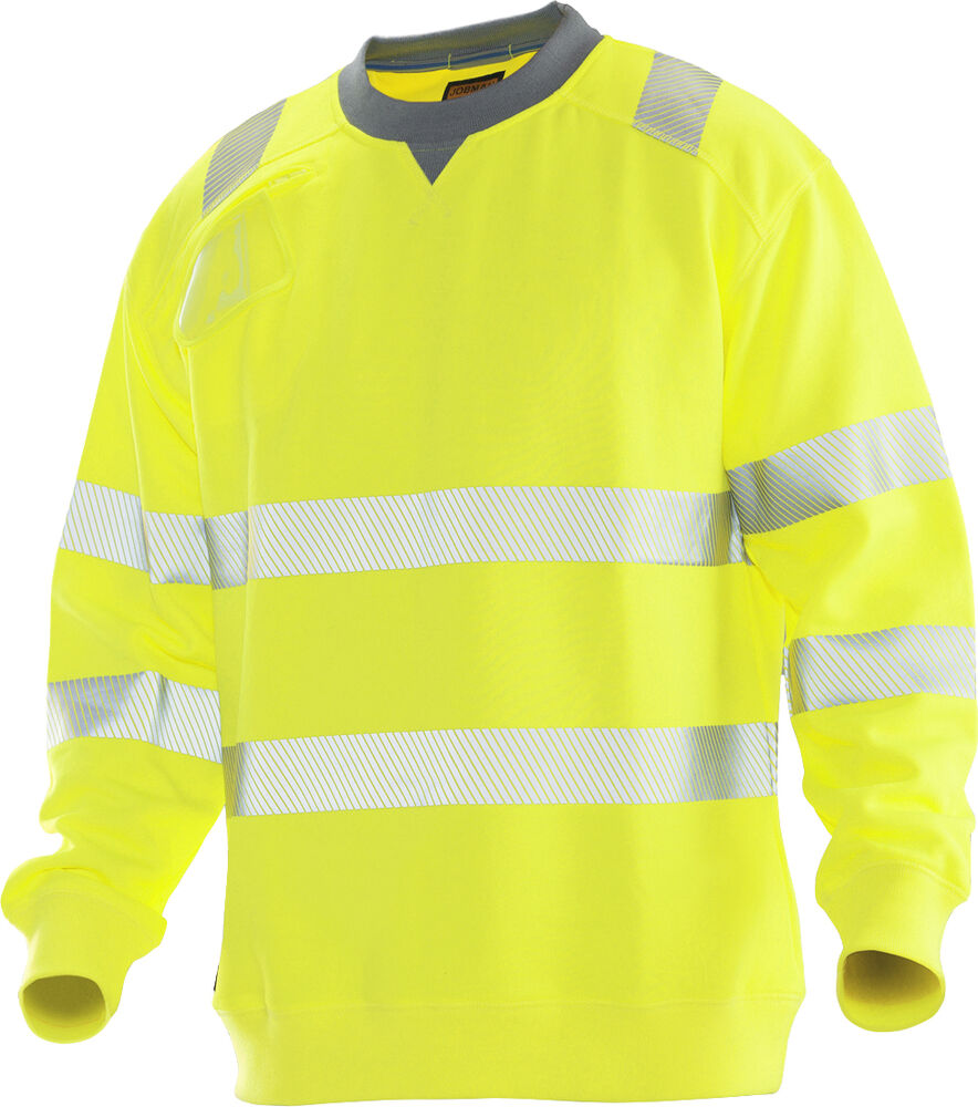 Jobman - 5123 Hi-Vis Sweatshirt - Geel