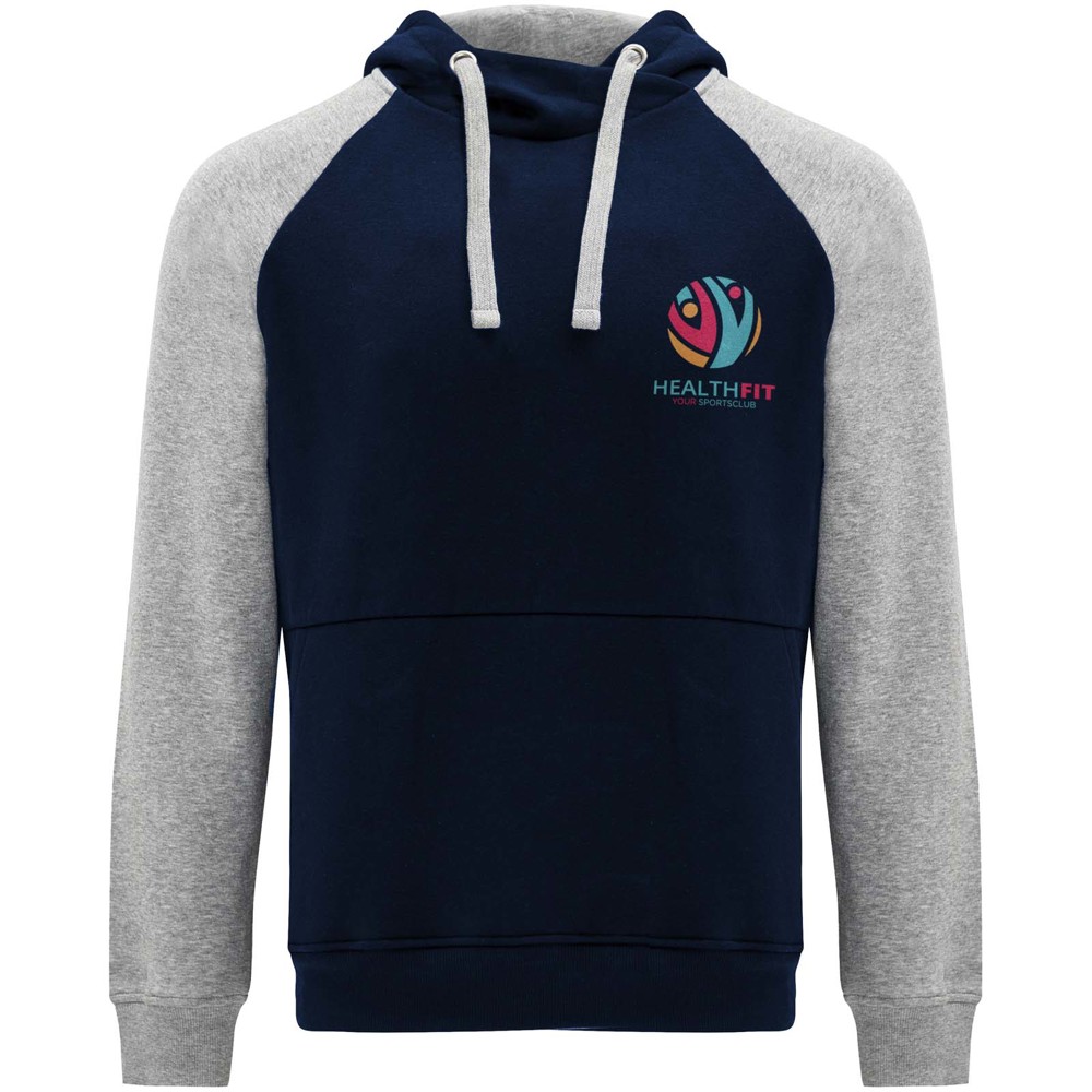 Badet 280 g/m² unisex tweekleurige hoodie