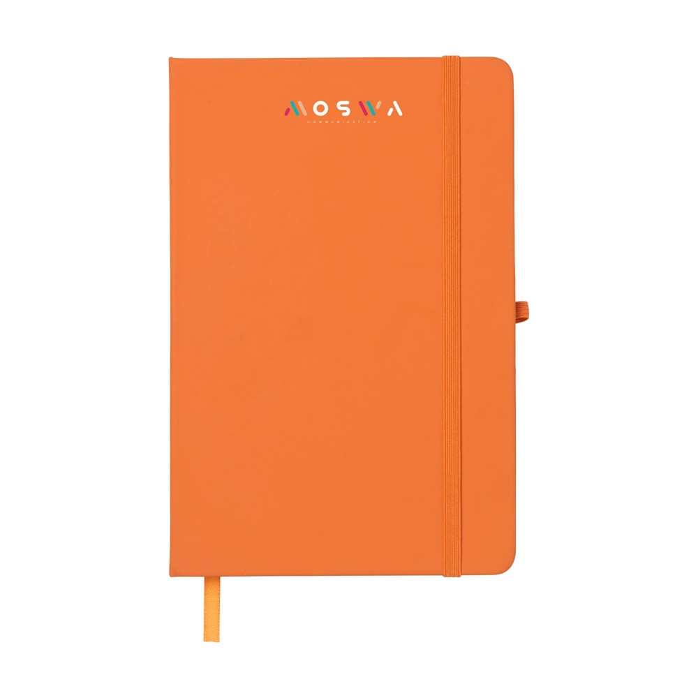 Porta RPET Notebook A5 notitieboek - oranje (± PMS 4012C)