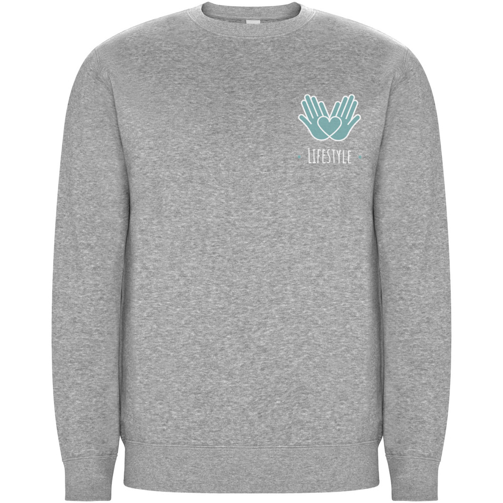 Batian 300 g/m² biologisch katoenen uniseks sweater met ronde hals